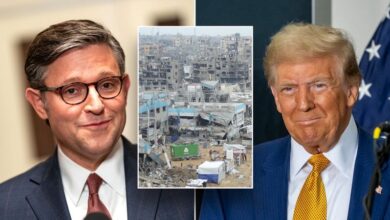 Photo of Johnson says Trump’s Gaza takeover proposal could be ‘bold step’ in restoring peace