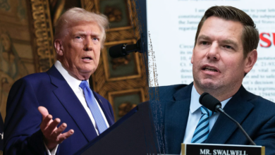 Photo of Government data torpedoes Swalwell’s viral claim about plane crashes on Trump’s watch: ‘Habitual liar’