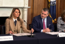 Photo of Melania Trump speaks on Capitol Hill for first time in roundtable focused on punishing revenge porn