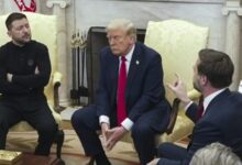 Photo of Trump pauses aid to Ukraine after fiery meeting with Zelenskyy